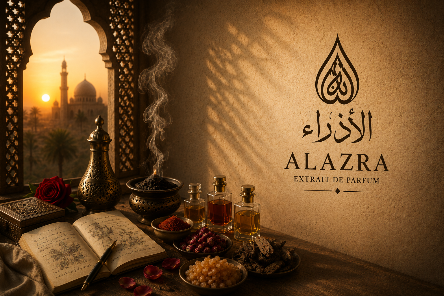Alazra perfume craftsmanship